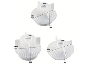 Set 3 moldes para portavelas diferentes 